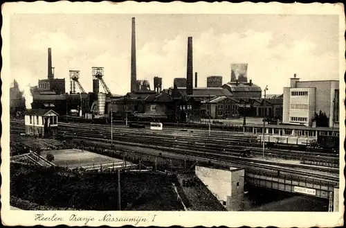 Ak Heerlen Limburg Niederlande, Oranje-Nassau-Mijn