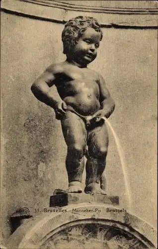 Ak Brüssel Brüssel, Manneken-Pis