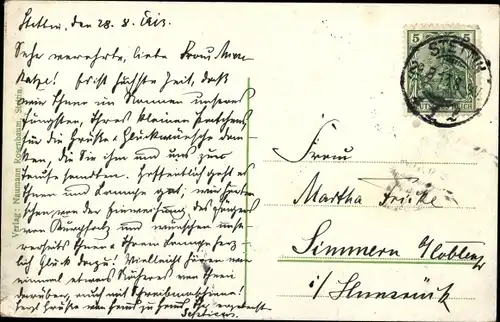 Ak Szczecin Stettin Pommern, Dampfschiffsbollwerk, Salondampfer