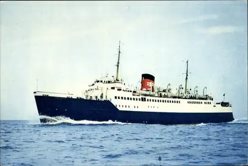 Ak Dampfer S.S. Falaise, British Rail Vessel