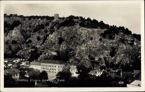 Ak Mödling in Niederösterreich, Klausen Schwarter Turm
