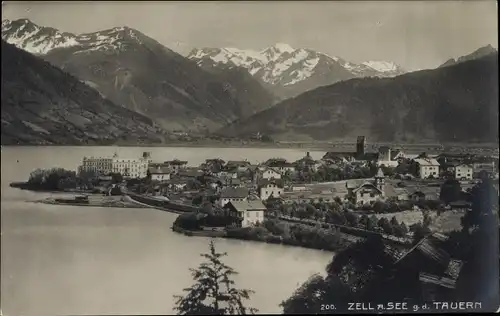 Ak Zell am See in Salzburg, A.D. Tauern, Panorama