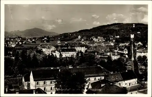 Ak Klagenfurt am Wörthersee Kärnten, Gesamtansicht, Kreuzbergl
