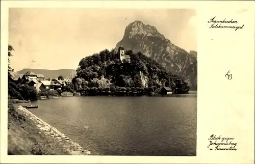 Ak Traunkirchen Oberösterreich, Johannisberg, Felskirche