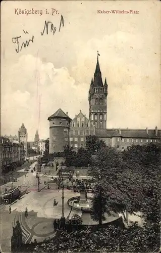 Ak Kaliningrad Königsberg Ostpreußen, Kaiser-Wilhelm-Platz
