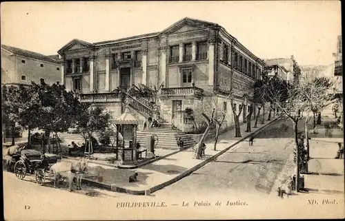 Ak Philippeville Skikda Algerien, Justizpalast