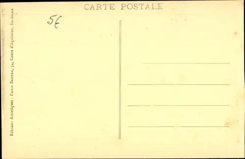 Ak Brazzaville Französisch-Kongo, Allee de Manguiers