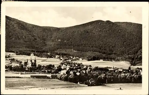 Ak Hejnice Haindorf Region Reichenberg, Gesamtansicht