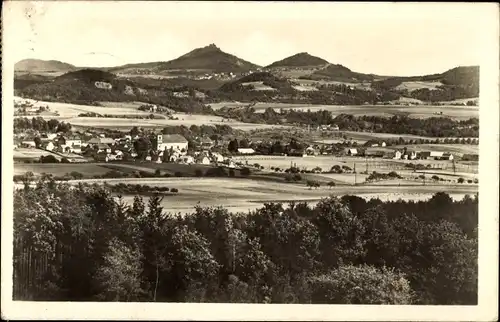 Ak Dubá Dauba Region Reichenberg, Gesamtansicht