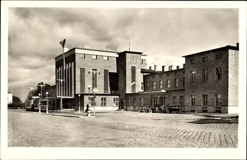 Ak Olomouc Olmütz Stadt, Hauptbahnhof