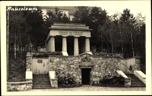 Ak Olomouc Region Olmütz, Mausoleum