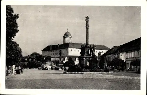 Ak Poděbrady Podiebrad Mittelböhmen, Schloss