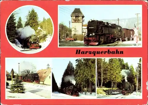 Ak Ilfeld am Harz Thüringen, Deutsche Eisenbahn, Harzquerbahn, Sorge, Birkenmoor, Schierke