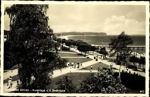 9 alte Ak Göhren auf Rügen, diverse Ansichten