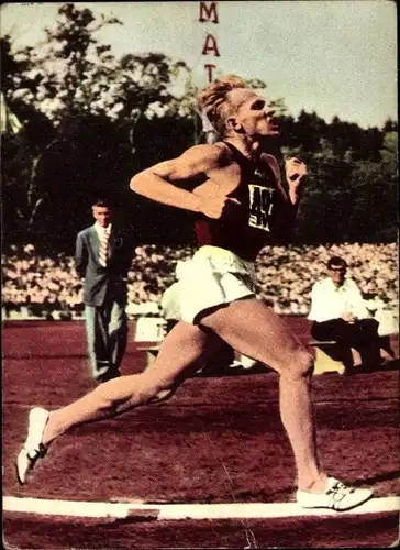 Sammelbild Heinerle, Leichtathletik, Wladimir Kuz, Europameisterschaft, Olympia, Lauf