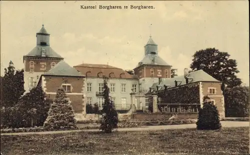 Ak Borgharen Limburg Niederlande, Kasteel Borgharen