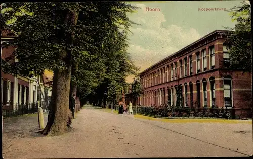 Ak Hoorn Nordholland Niederlande, Koepoortsweg