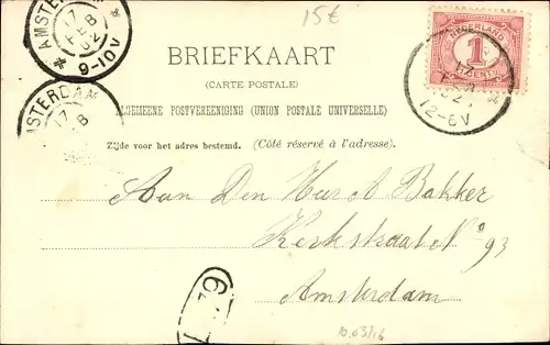 Ak Hoorn Nordholland Niederlande, Appelhaven