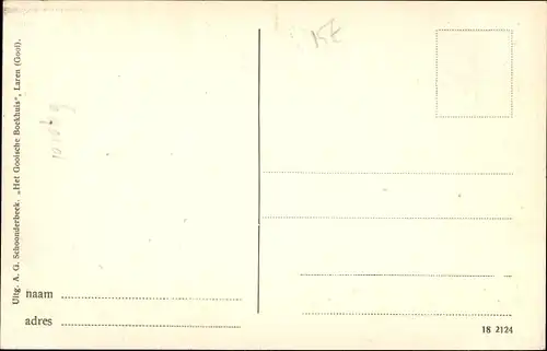 Ak Laren Nordholland Niederlande, Zeveneind