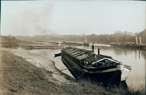 Foto Nowa Sól Neusalz Oder Ostbrandenburg, Lastkahn, Dampfer