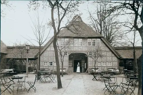 Foto Stade in Niedersachsen, Gasthaus, Gartenpartie