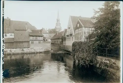 Foto Stade in Niedersachsen, Teilansicht, Fachwerkhaus