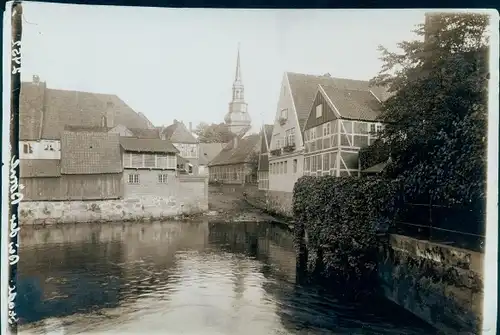 Foto Stade in Niedersachsen, Teilansicht, Fachwerkhaus