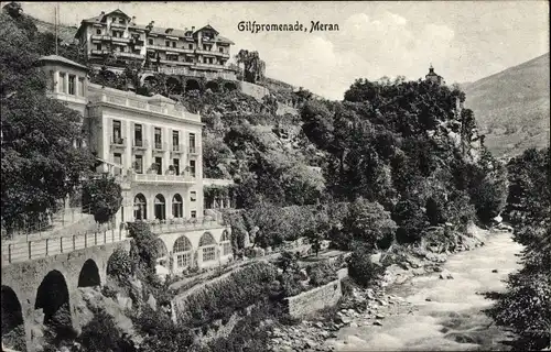 Ak Meran Merano Südtirol, Clifpromenade