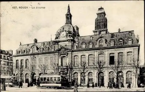 Ak Rouen Seine Maritime, Bourse