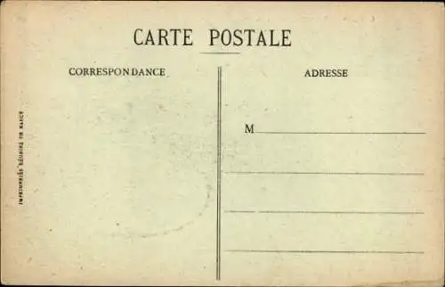 Ak Rouen Seine Maritime, Platz der Republik, Straßenbahn