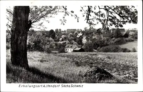 Ak Altendorf Sebnitz Sächsische Schweiz, Teilansicht