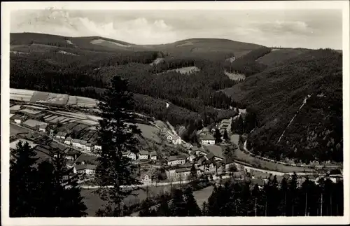 Ak Stutzhaus Luisenthal im Thüringer Wald, Blick vom Kienberg