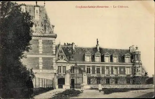 Ak Conflans Sainte Honorine Yvelines, Le Chateau