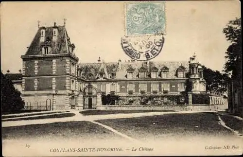 Ak Conflans Sainte Honorine Yvelines, Le Chateau