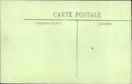 Postkarte Paris V, Quai de Montebello, Große Seineflut Januar 1910