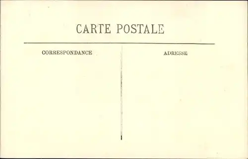 Ak Paris VII, Abgeordnetenkammer, Überflutetes Paris, Die Große Seine-Überschwemmung Januar 1910