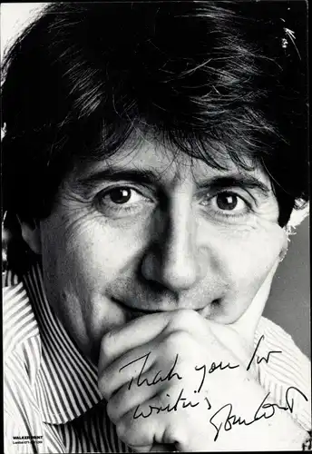 Foto Schauspieler Tom Conti, Portrait, Autogramm