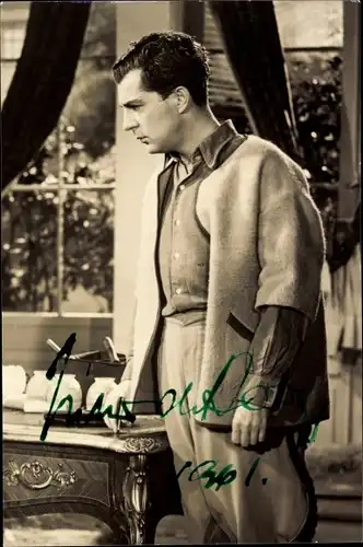 Ak Schauspieler Viktor de Kowa, Portrait, Autogramm