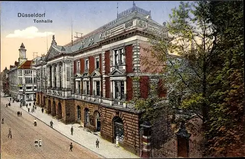 Ak Düsseldorf am Rhein, Tonhalle