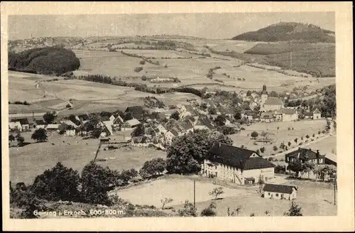 Ak Geising Altenberg im Erzgebirge, Panorama