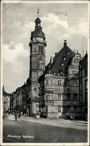 Ak Altenburg in Thüringen, Rathaus