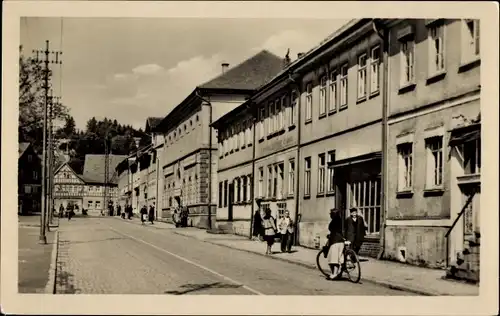 Ak Tambach Dietharz in Thüringen, Hauptstraße