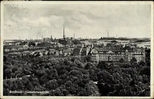 Ak Bochum im Ruhrgebiet, Totalansicht