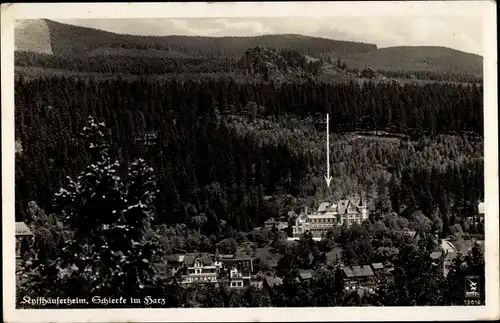 Ak Schierke Wernigerode im Harz, Kyffhäuserheim