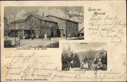 Ak Henstedt Ulzburg in Schleswig Holstein, Gastwirtschaft