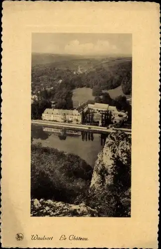 Ak Waulsort Hastière Wallonien Namur, Le Chateau