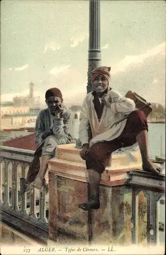 Ak Algier Algier Algerien, Zwei Jungen, Maghreb