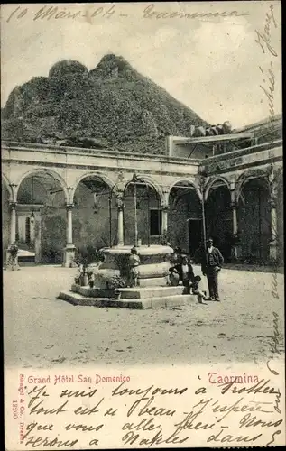 Ak Taormina Sizilien, Grand Hôtel San Domenico