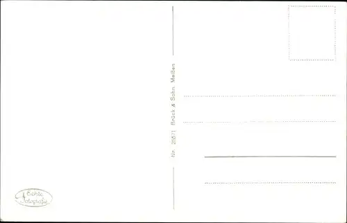 Ak Karlovy Vary Karlsbad Stadt, Gartenzeile mit Westend