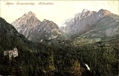 Ak Hohe Tatra Slowakai, Kolbachtal